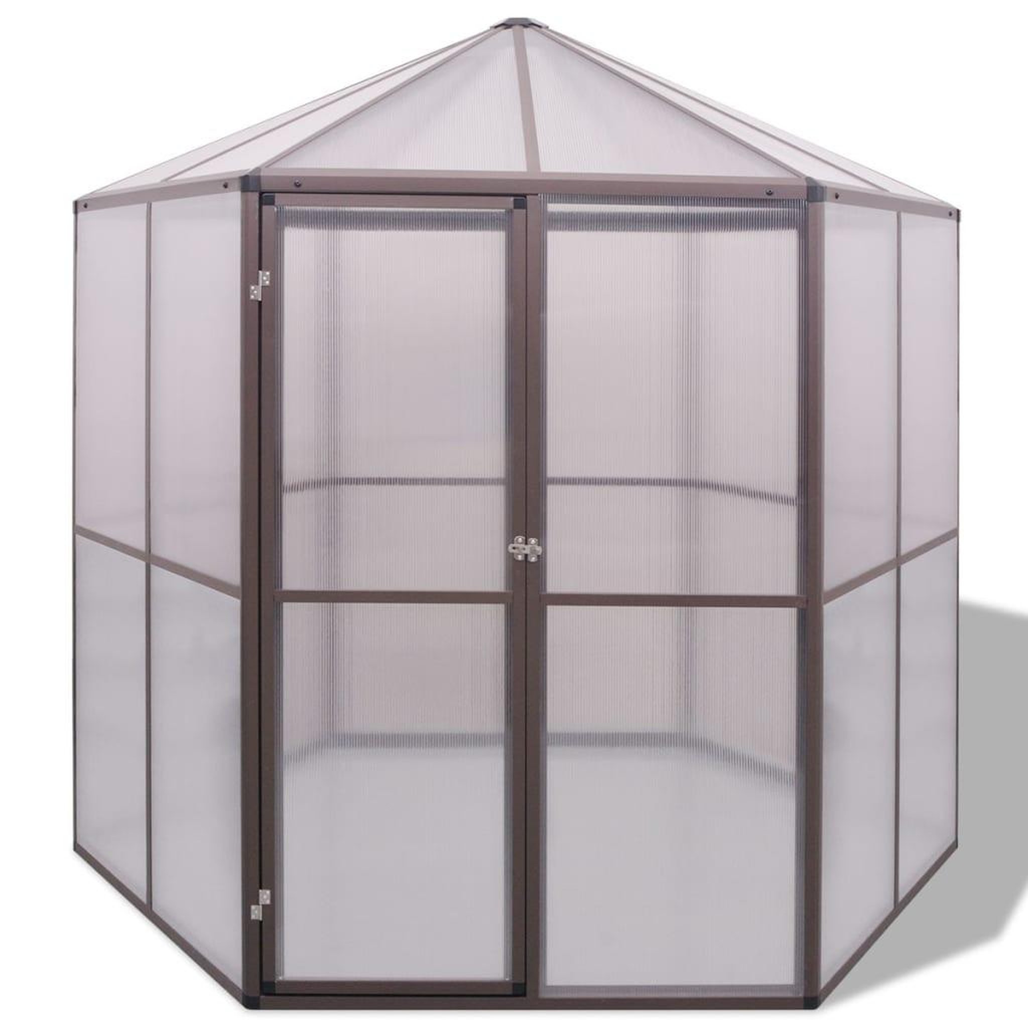Voir la diapositive 2 : VIDAXL Serre en aluminium 240x211x232 cm