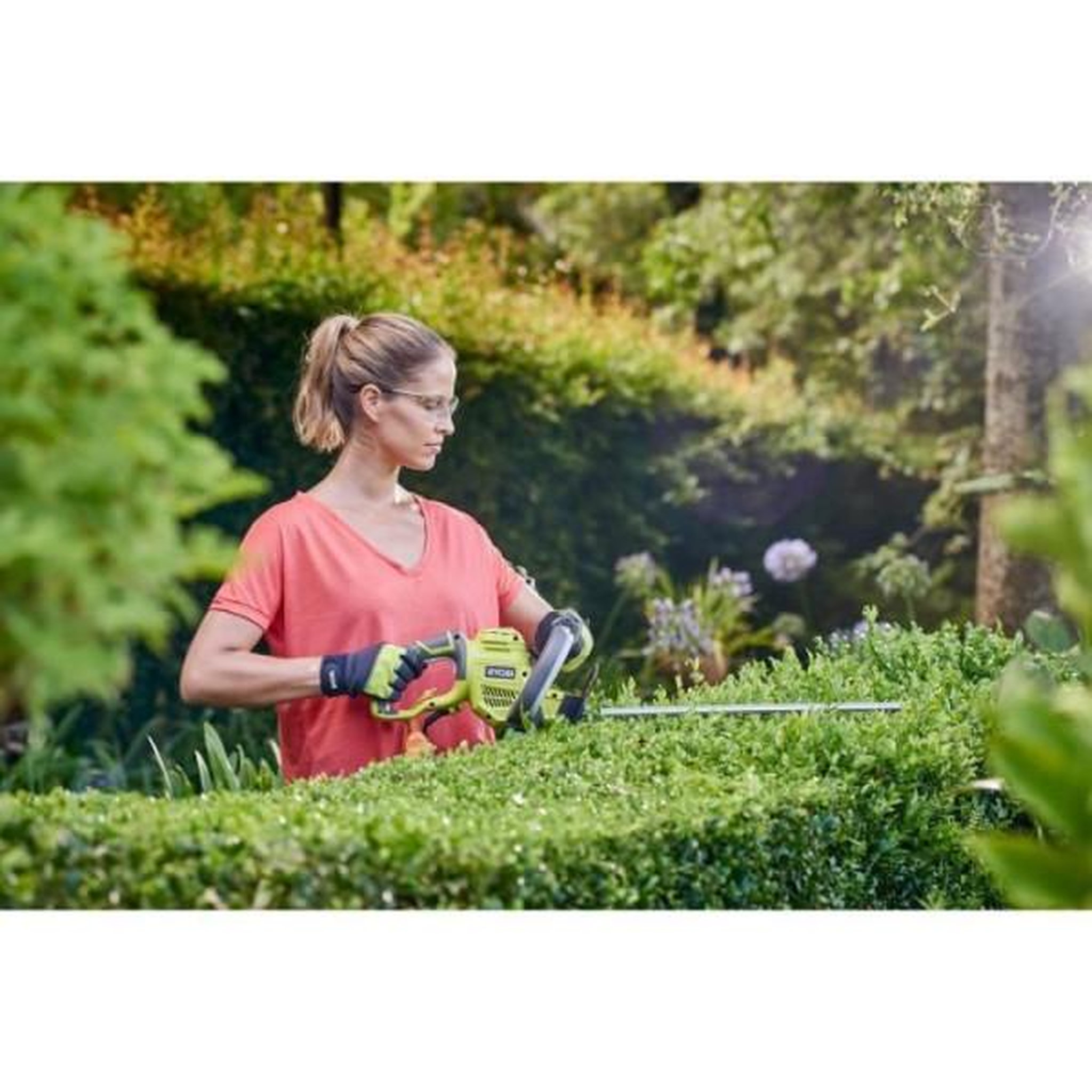 Voir la diapositive 3 : Ryobi RYOBI - Taille-haies 450 W - lames 50 cm - écartement 20 mm - RHT4550