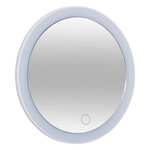 FIVE Miroir à Poser Pivotant à LED  Zoom  18cm Blanc