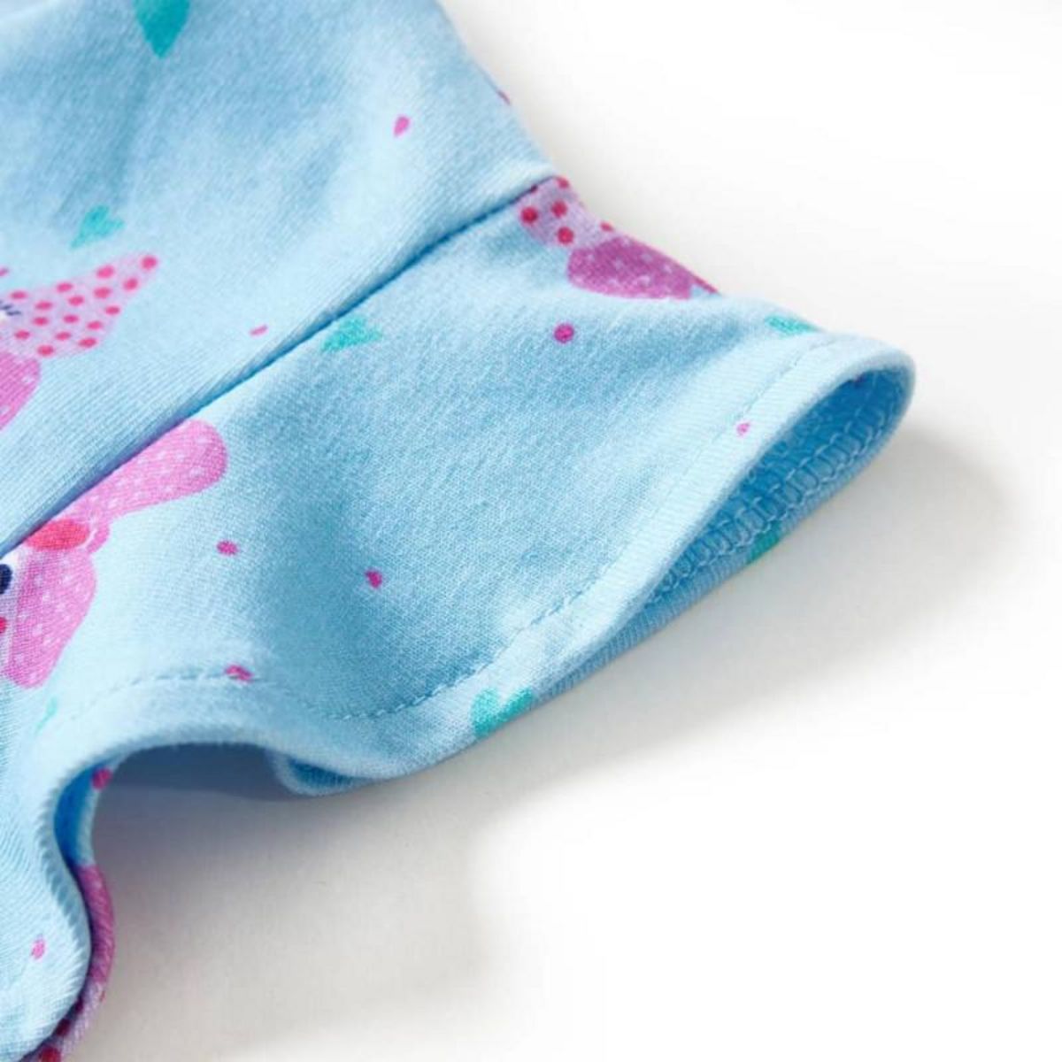 VIDAXL Robe pour enfants avec boutons sans manches bleu 116