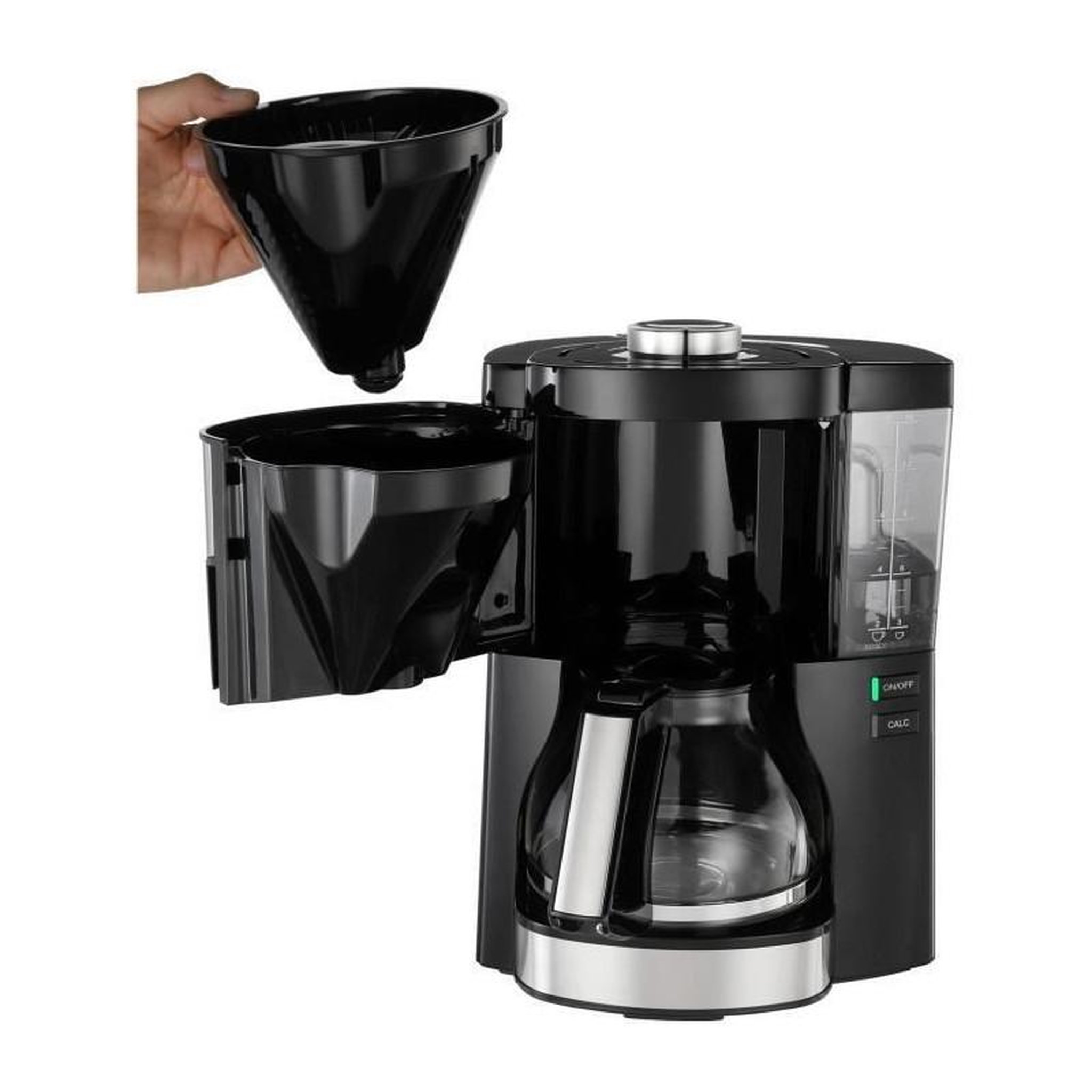 Voir la diapositive 3 : Melitta MELITTA - 1025-06 - CAFETIERE FILTRE Look V Perfection - noir