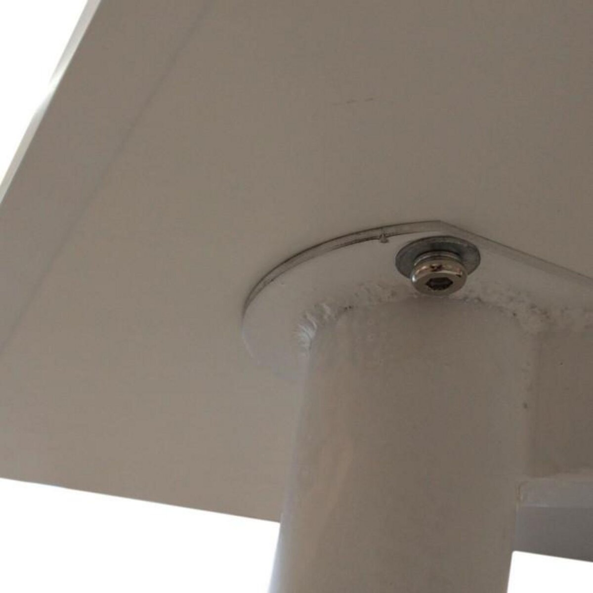 Paris Prix Table de Repas Scandinave  Wyoming  115cm Blanc