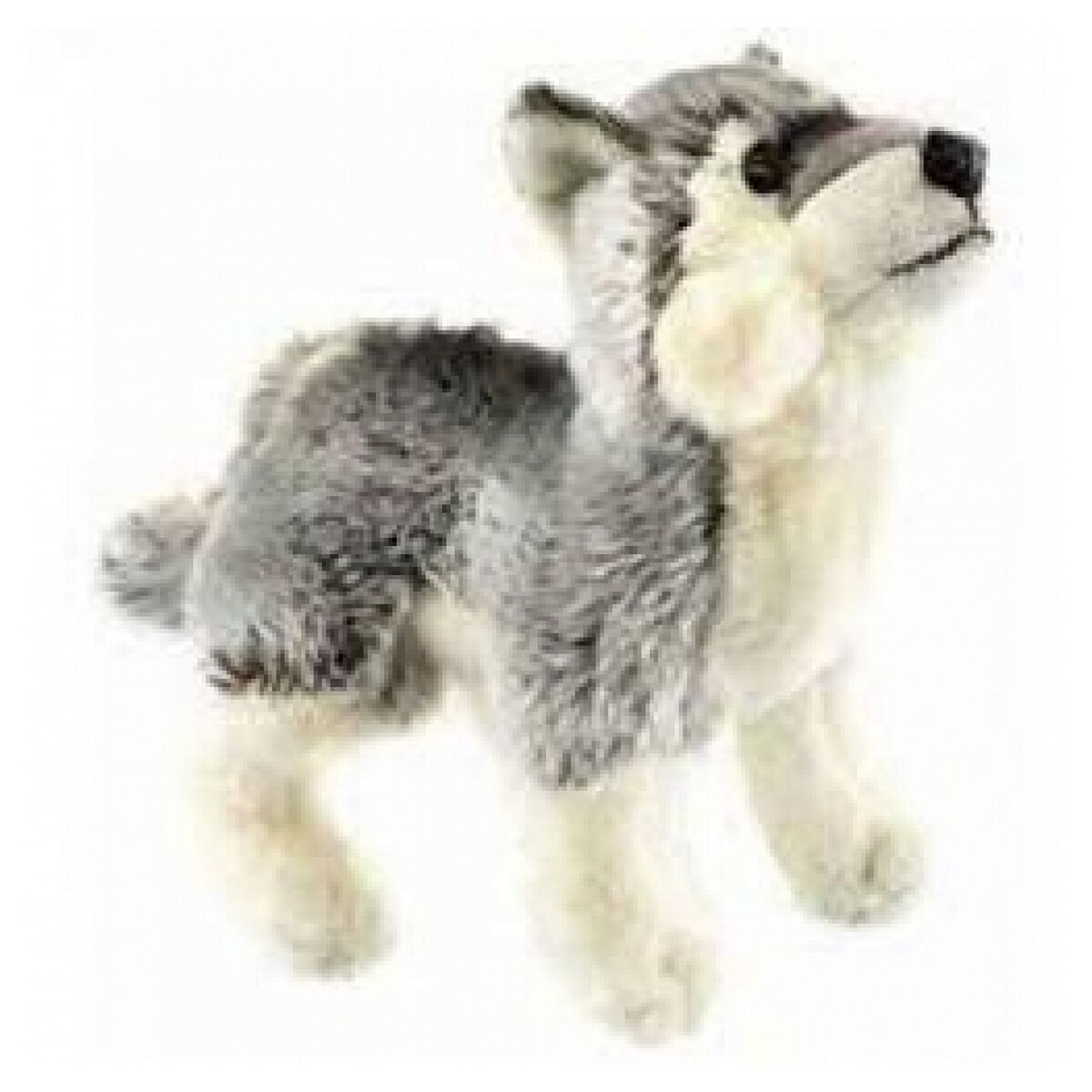 Peluche loup clearance gris