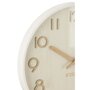 Voir la diapositive 2 : Paris Prix Horloge Murale en Bois  Marion  53cm Blanc