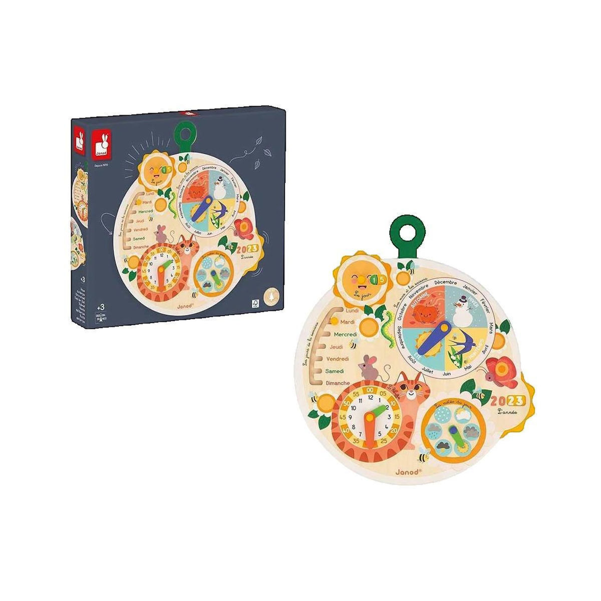 Juratoys-Janod Roue pour apprendre l heure
