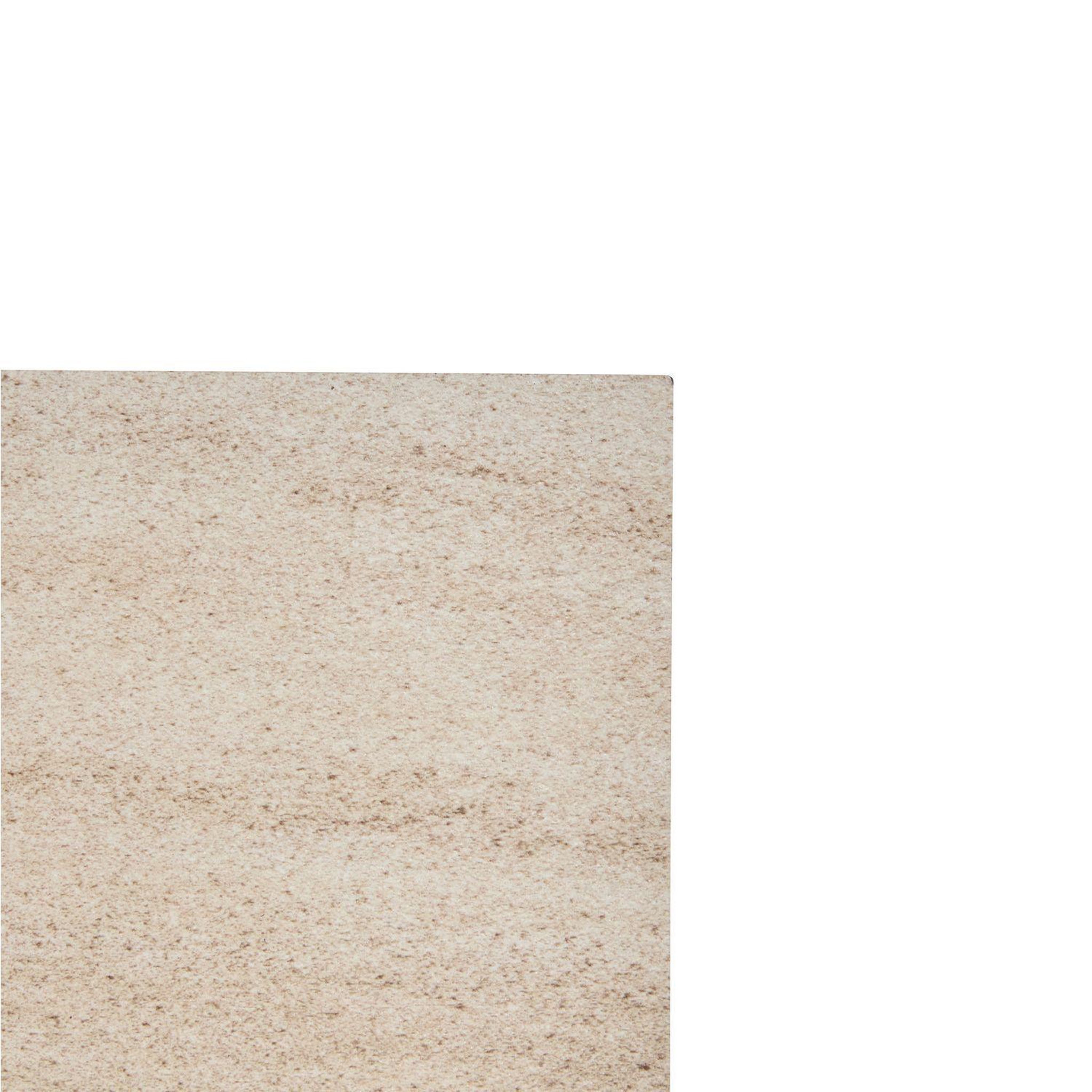 Voir la diapositive 4 : TOILINUX Lot de 6 sets de table effet travertin authentique - 45 x 30 cm