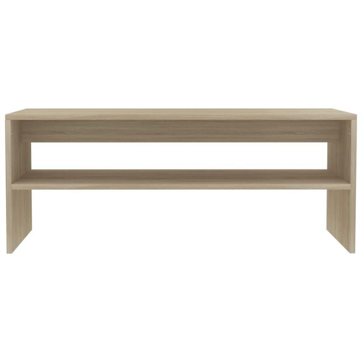 VIDAXL Table basse Chene sonoma 100x40x40 cm Bois d'ingenierie