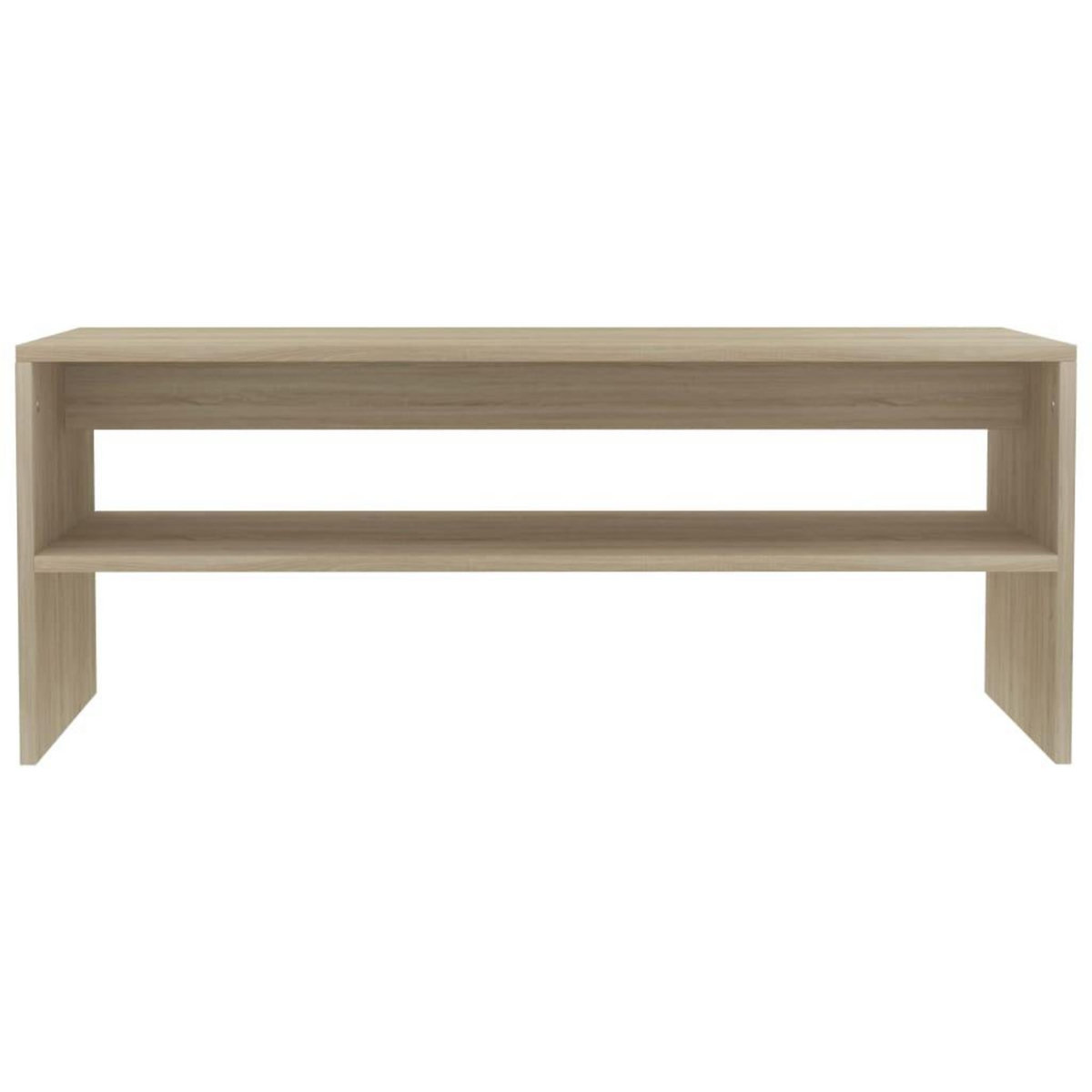 VIDAXL Table basse Chene sonoma 100x40x40 cm Bois d'ingenierie