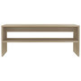 Voir la diapositive 4 : VIDAXL Table basse Chene sonoma 100x40x40 cm Bois d'ingenierie