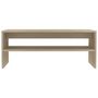 Voir la diapositive 4 : VIDAXL Table basse Chene sonoma 100x40x40 cm Bois d'ingenierie