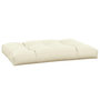 Voir la diapositive 4 : VIDAXL Coussin de palette creme 120x80x12 cm tissu