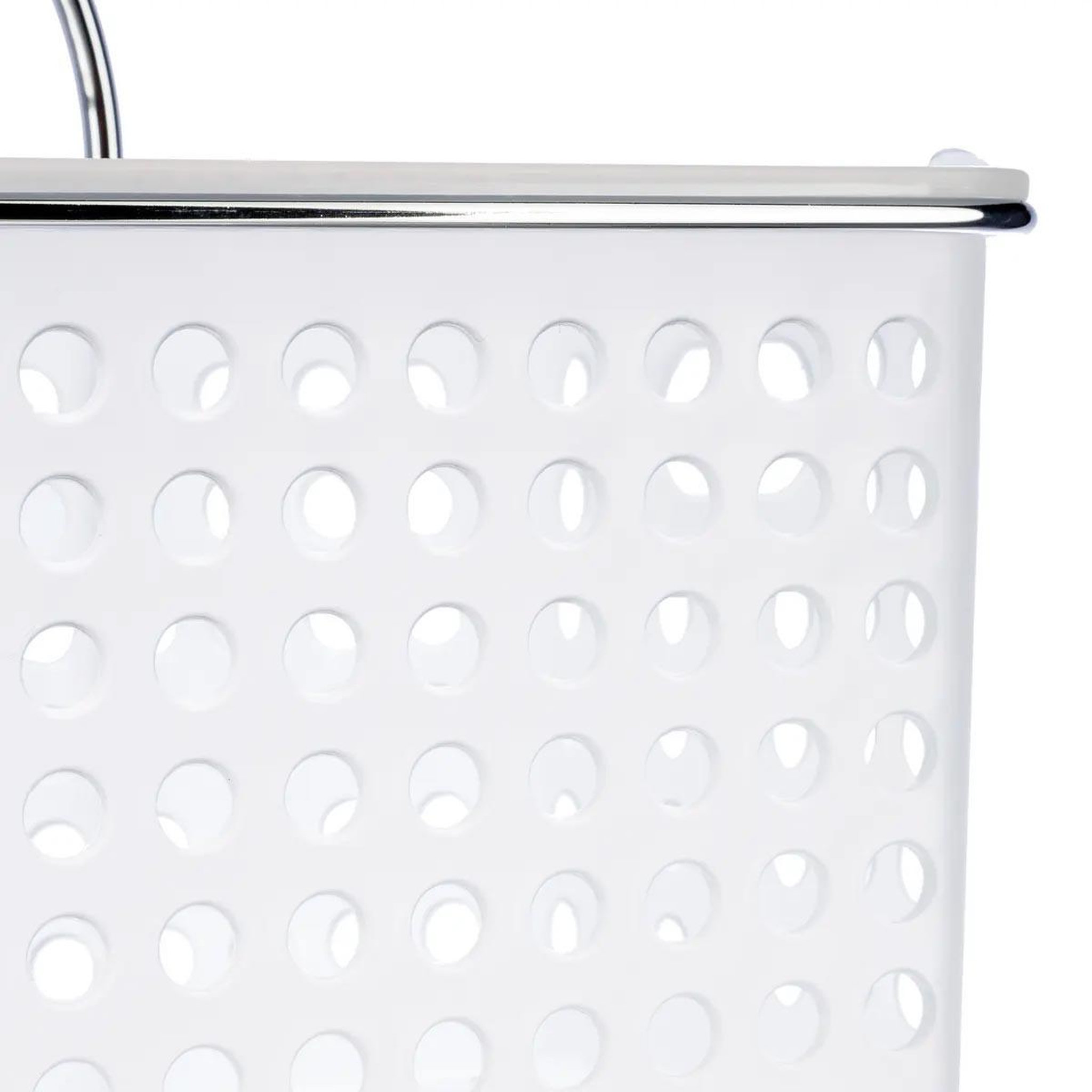 Voir la diapositive 2 : FIVE Support de douche  2 paniers  blanc
