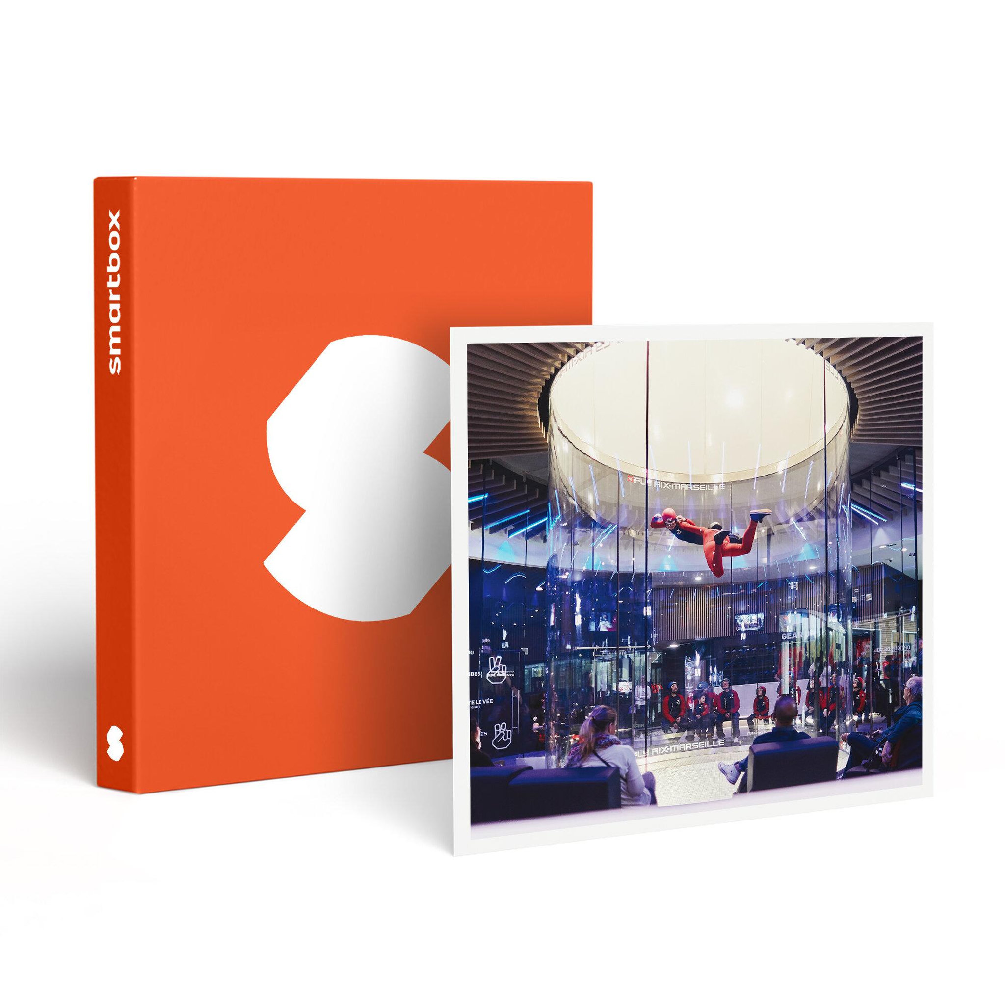 Smartbox 2 vols en chute libre indoor avec ifly aix-marseille - coffret cadeau sport & aventure