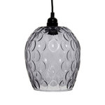 Paris Prix Lampe Suspension Déco  Corona  27cm Gris
