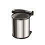 Voir la diapositive 2 : HAILO Poubelle encastrable à ouverture automatique 15L Inox
