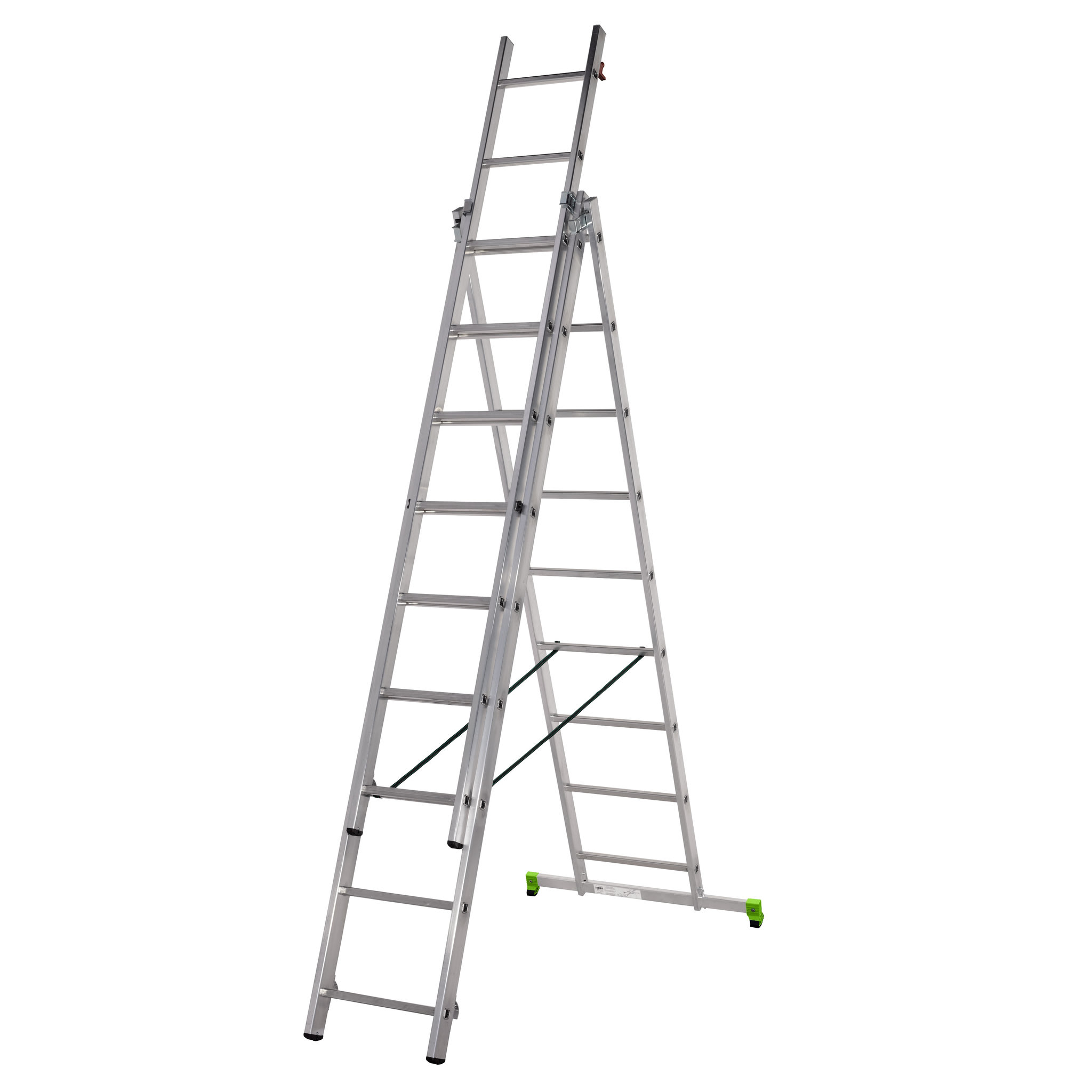 Voir la diapositive 2 : CENTAURE Echelle transformable 3 plans CLT3 2m60/5m40