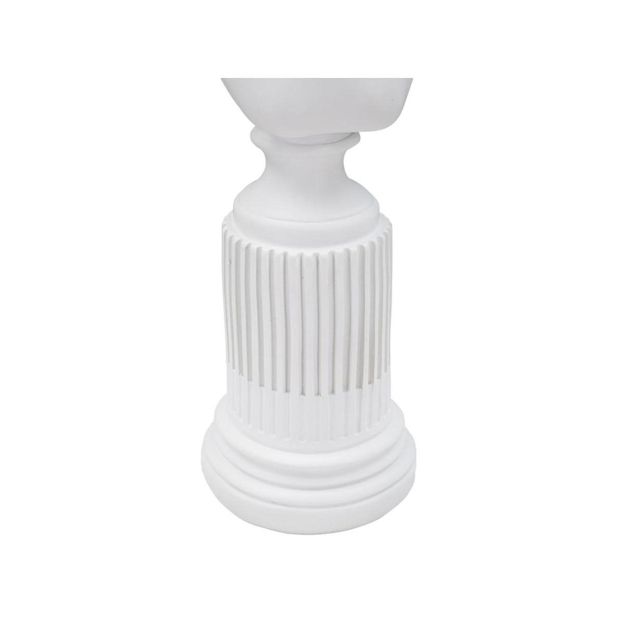 Voir la diapositive 4 : Paris Prix Statuette buste femme déco  terrence  35cm blanc