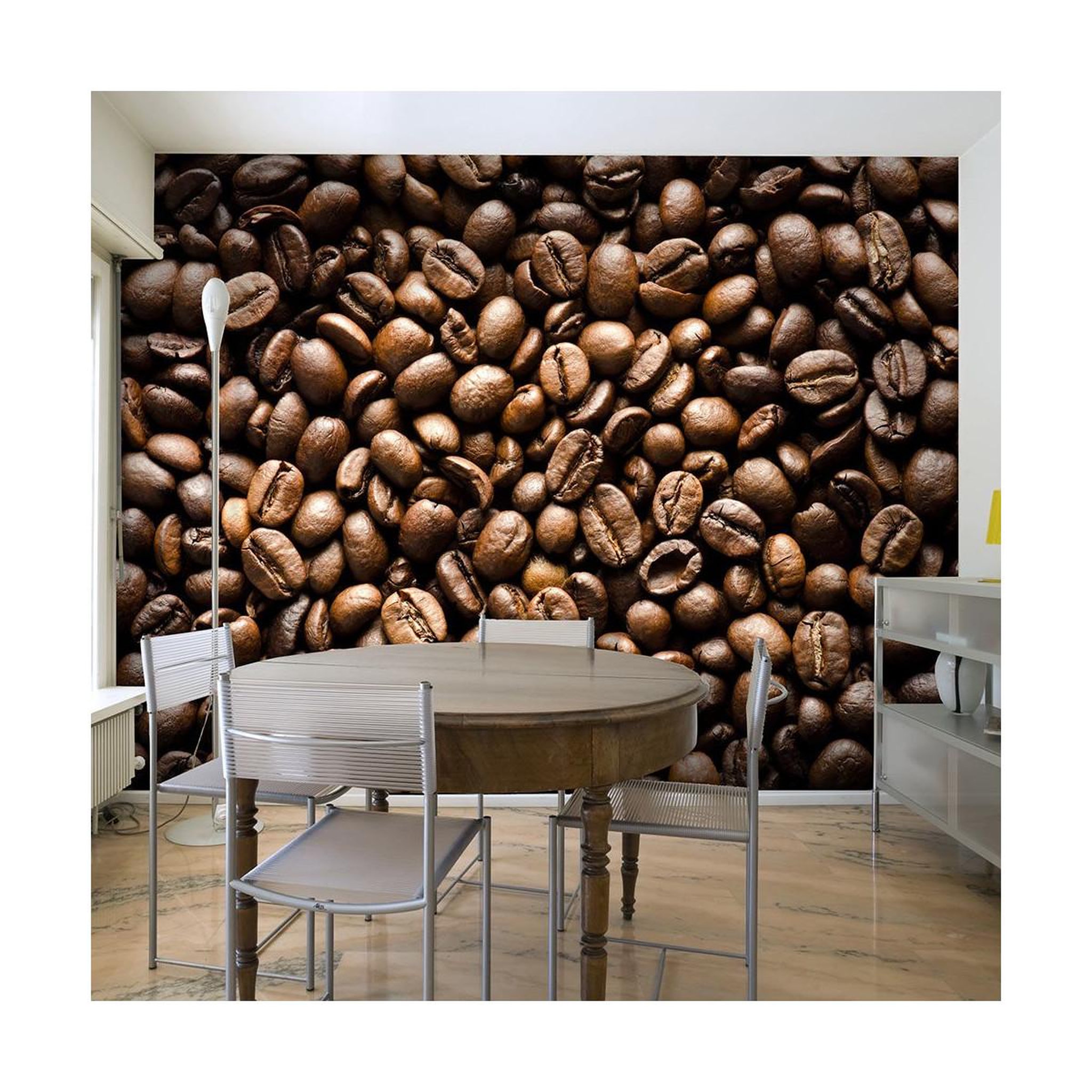 Voir la diapositive 1 : Paris Prix Papier Peint  Roasted Coffee Beans