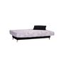 Voir la diapositive 3 : Banquette clic-clac MANAE, matelas 12cm, 25kg/m3 tissu motifs