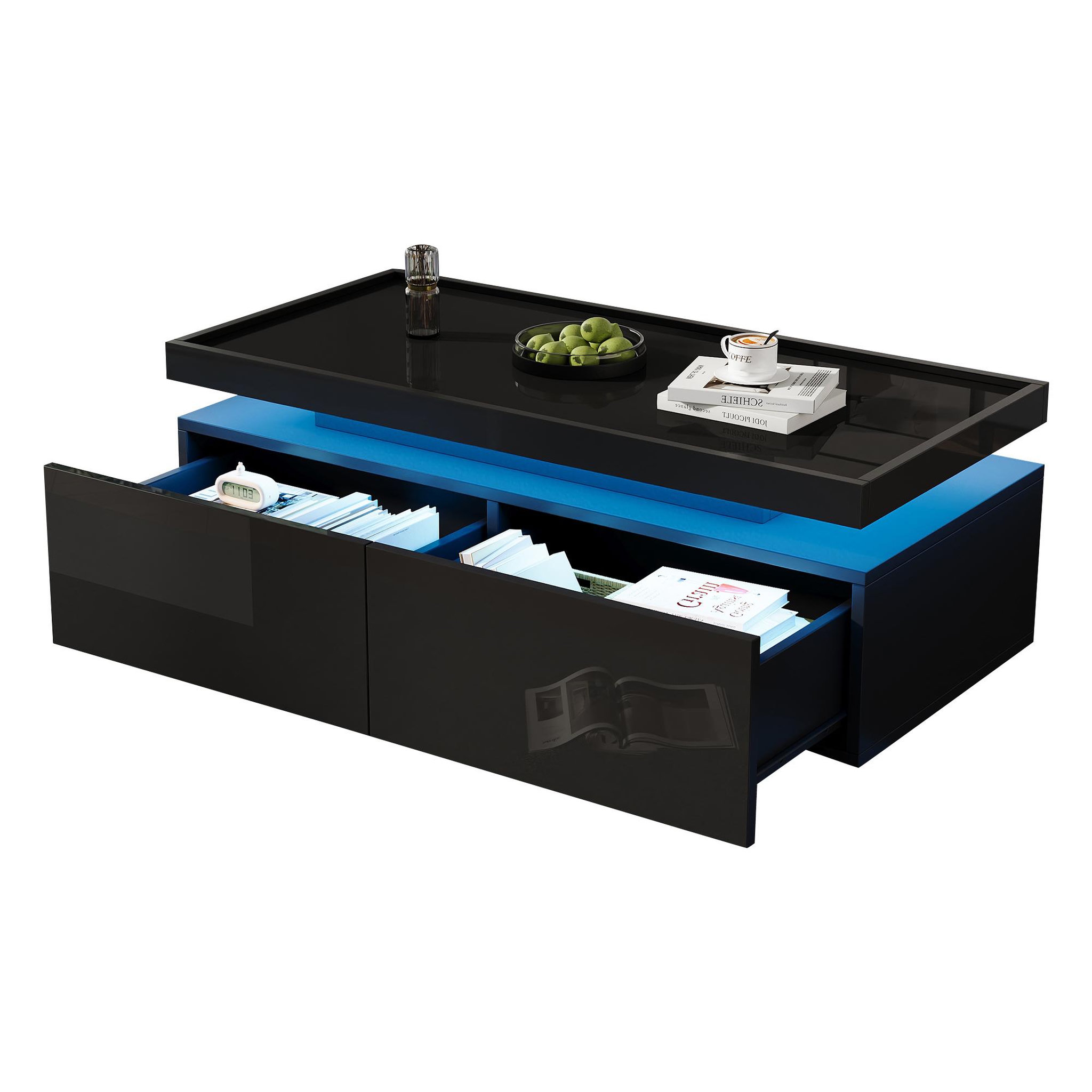 MERAX Table basse. Coloris disponibles : Noir