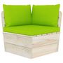 Voir la diapositive 4 : VIDAXL Salon de jardin palette 10 pcs avec coussins bois d'epicea