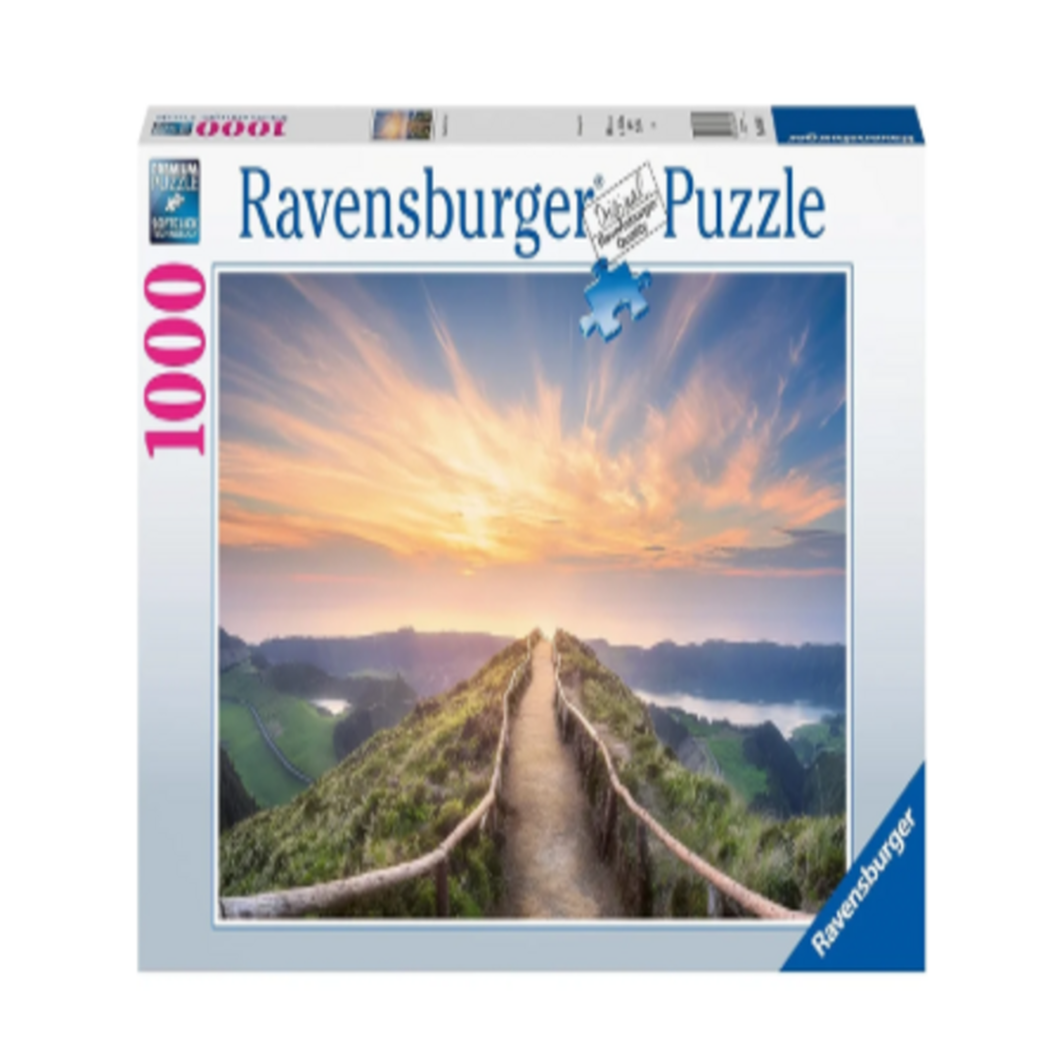 RAVENSBURGER Puzzle 1000 pièces Ponta Delgada Açores - Adulte - Ravensburger