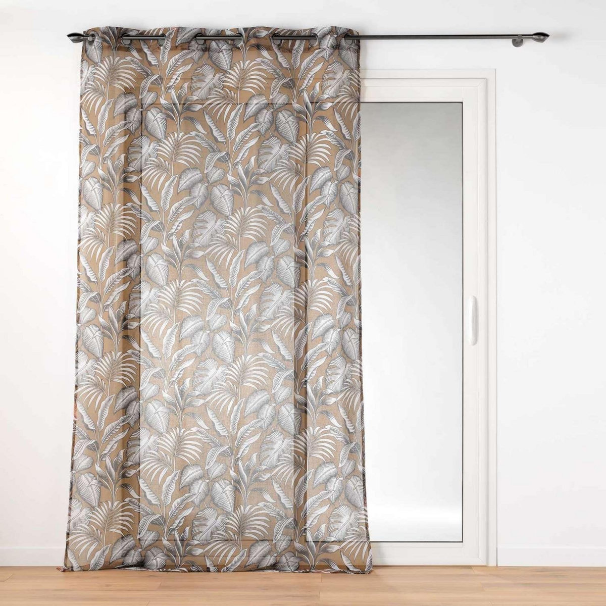 Douceur d'Intérieur Voilage à œillets PUNTA - Voile sablé imprimé