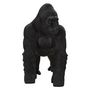 Voir la diapositive 3 : Paris Prix Statuette Déco en Résine  Gorille Debout  37cm Noir