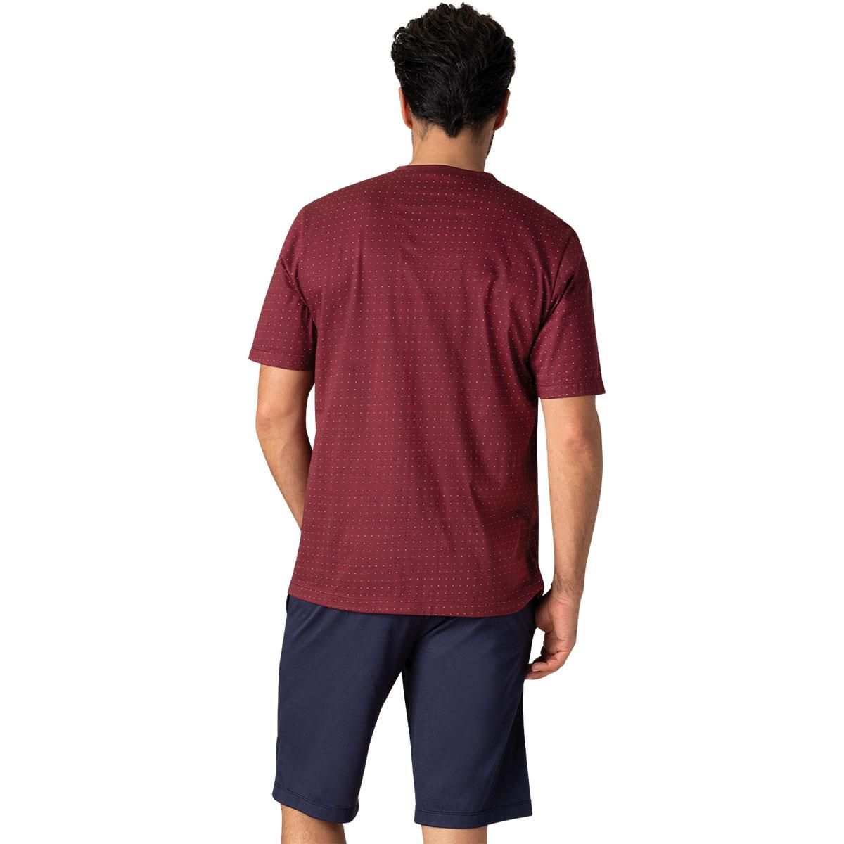 Eminence Pyjama court col V homme Mercerisé