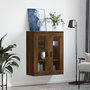 Voir la diapositive 3 : VIDAXL Armoire murale chene marron 69,5x34x90 cm