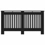 Voir la diapositive 4 : VIDAXL Cache-radiateur noir 152x19x81,5 cm MDF