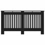 Voir la diapositive 4 : VIDAXL Cache-radiateur noir 152x19x81,5 cm MDF