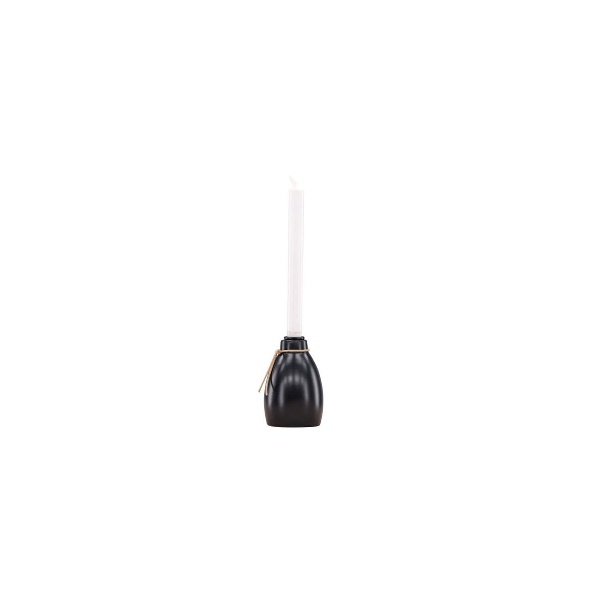 Voir la diapositive 2 : Paris Prix Bougeoir design à led  ulricehamn  9cm noir