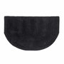 Voir la diapositive 1 : Paris Prix Tapis Demi-Rond  Nora  50x80cm Noir