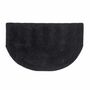 Voir la diapositive 1 : Paris Prix Tapis Demi-Rond  Nora  50x80cm Noir