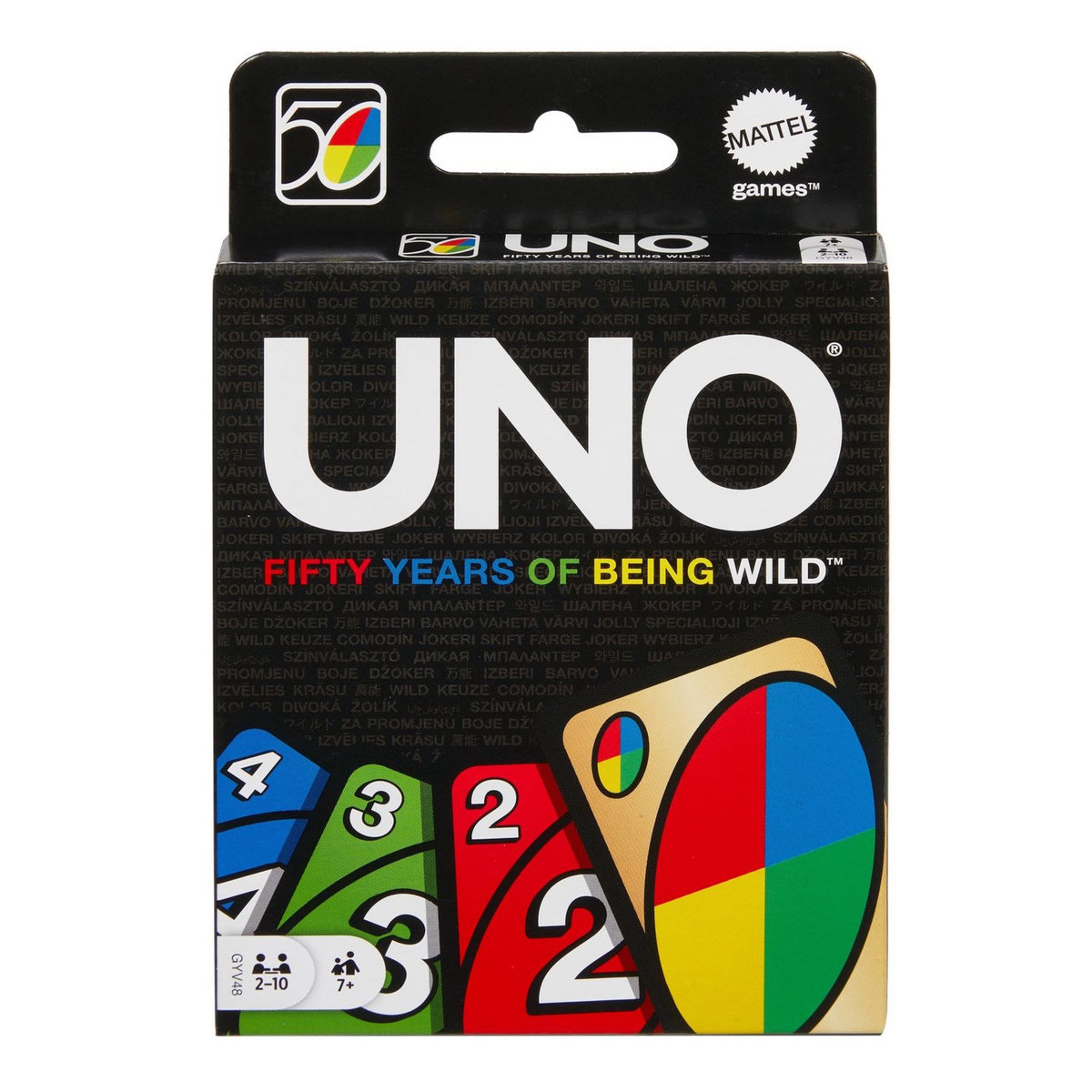 MATTEL Jeu Uno Edition 50ème anniversaire