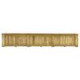 Voir la diapositive 2 : VIDAXL Jardiniere surelevee 291x50x50 cm Bois de pin impregne