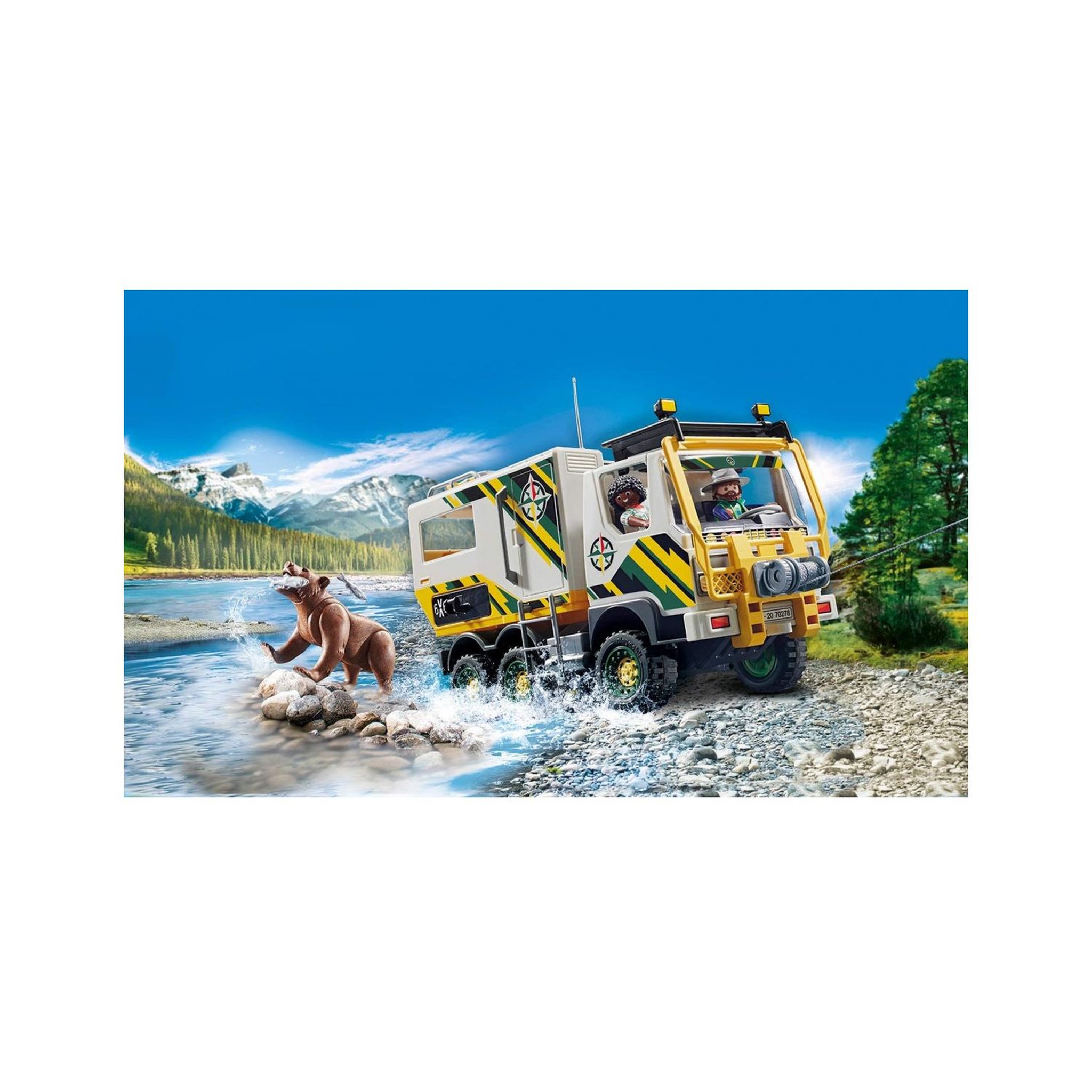 Voir la diapositive 4 : PLAYMOBIL Playmobil 70278 - Wild Life - Camion d'expédition