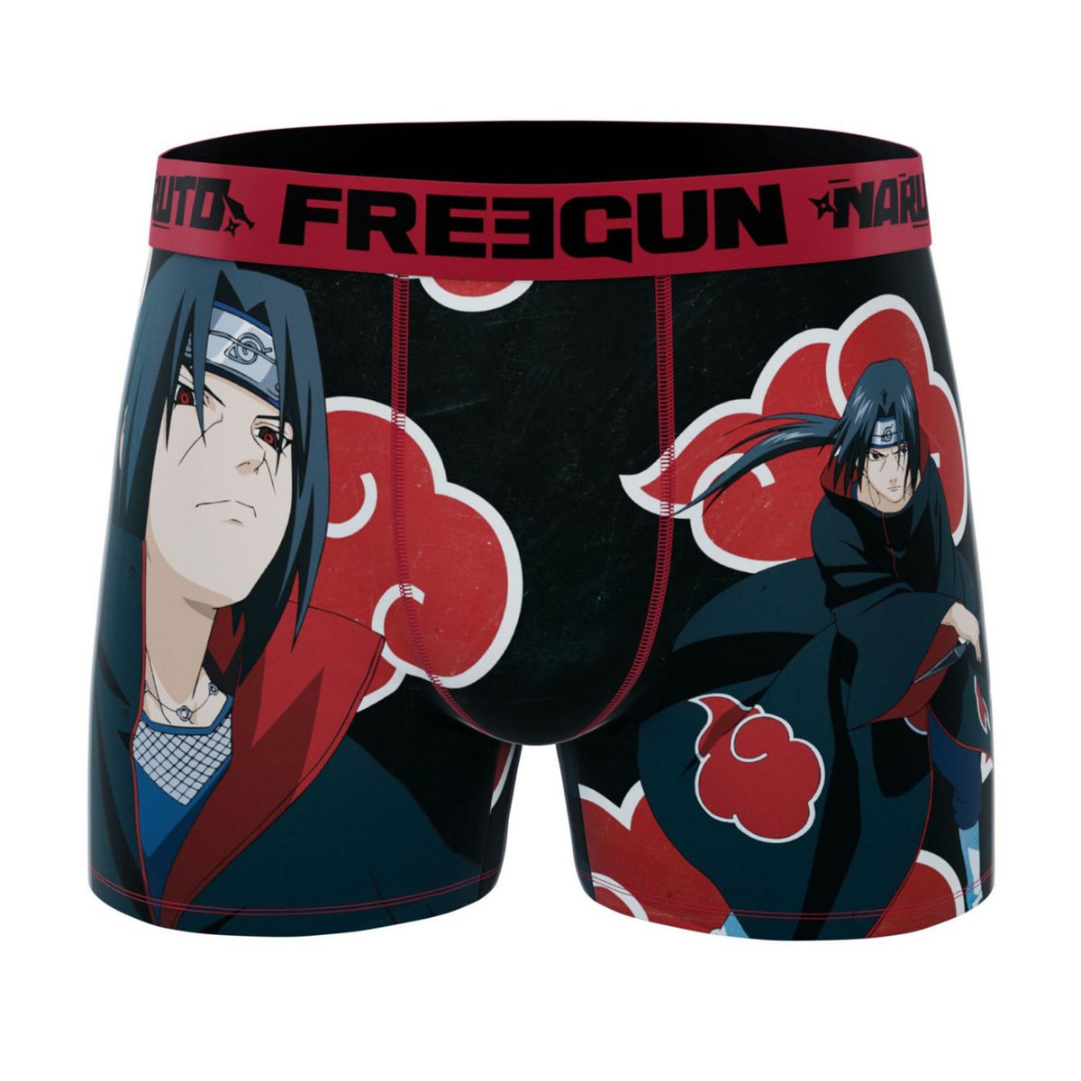 FREEGUN Lot de 3 boxers homme Naruto Classic