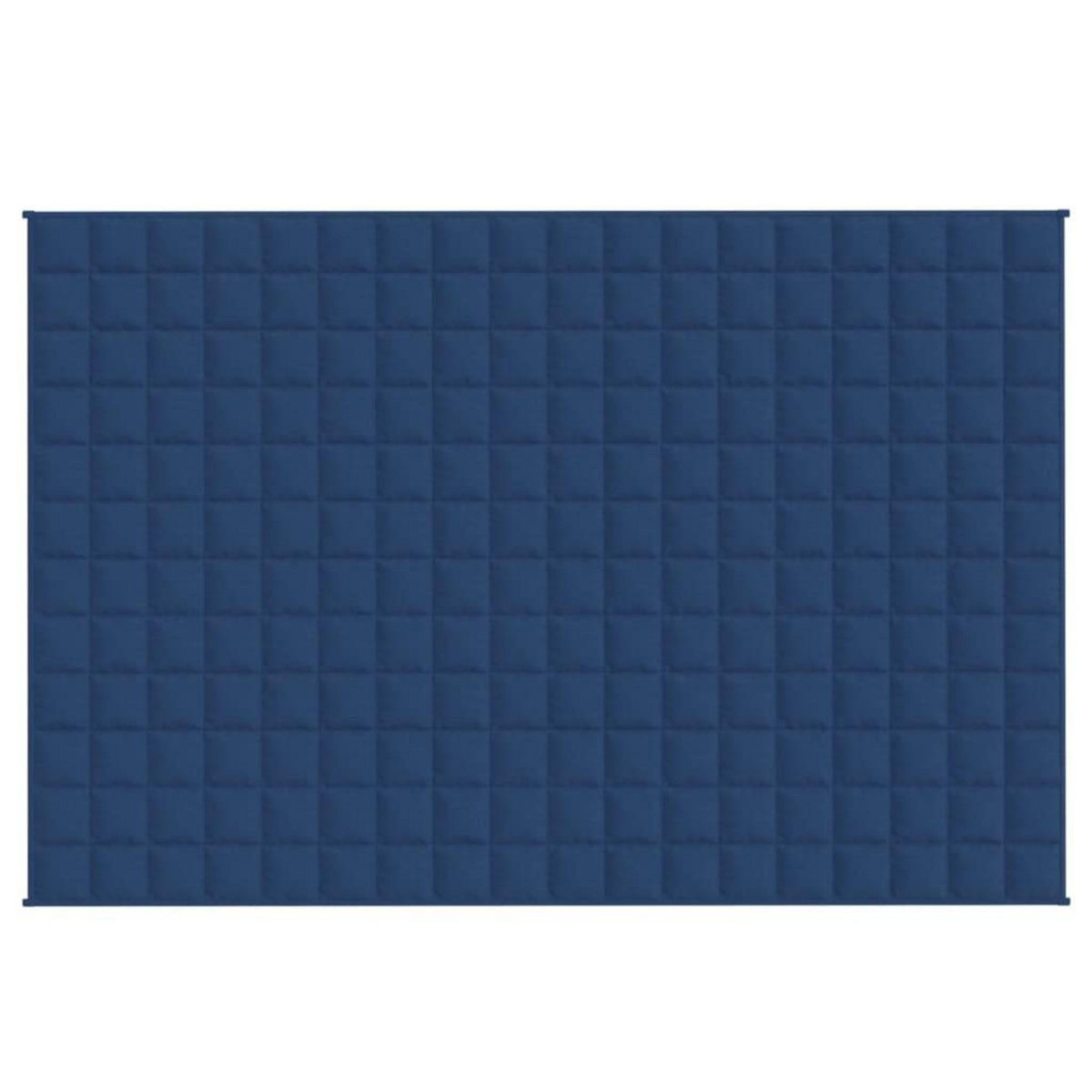 VIDAXL Couverture lestee Bleu 135x200 cm 10 kg Tissu