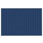 Voir la diapositive 3 : VIDAXL Couverture lestee Bleu 135x200 cm 10 kg Tissu
