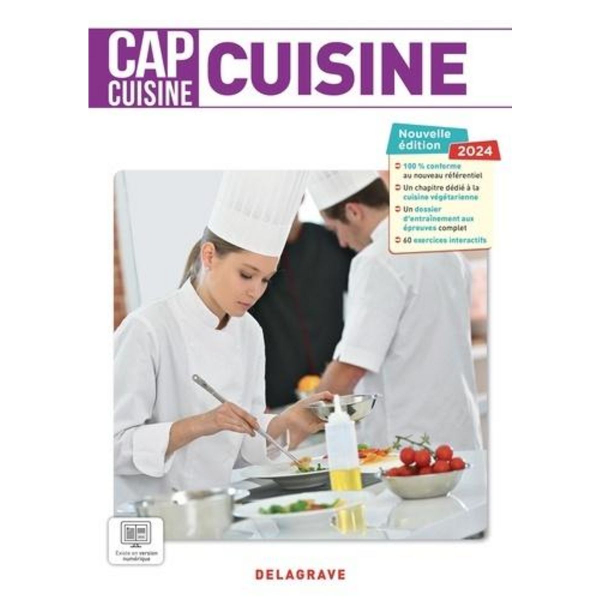 CUISINE CAP CUISINE 1RE - 2E ANNEES. EDITION 2024, Déchamp Thierry