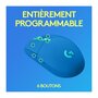 Voir la diapositive 6 : LOGITECH G Souris Gaming Sans Fil - LOGITECH G - G305 - LIGHTSPEED - Autonomie 250h - Bleu