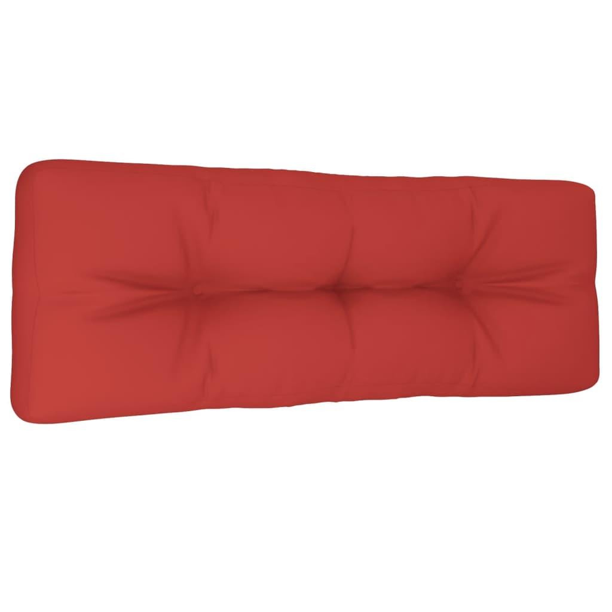 Voir la diapositive 4 : VIDAXL Coussin de palette rouge 120x40x12 cm tissu