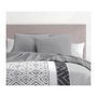 Voir la diapositive 2 : HOME LINGE PASSION Lot de 2 taies d'oreiller - HOME LINGE PASSION - 63 x 63 cm - Gris clair