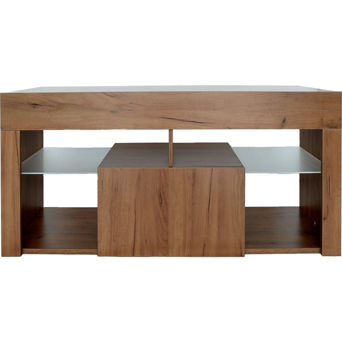 Habitat et Jardin Meuble TV design bois  Hugo  - 140 x 40 x 50 cm - Marron