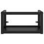 Voir la diapositive 3 : VIDAXL Cadre de lavabo de salle de bain mural Noir 40x38x31 cm Fer
