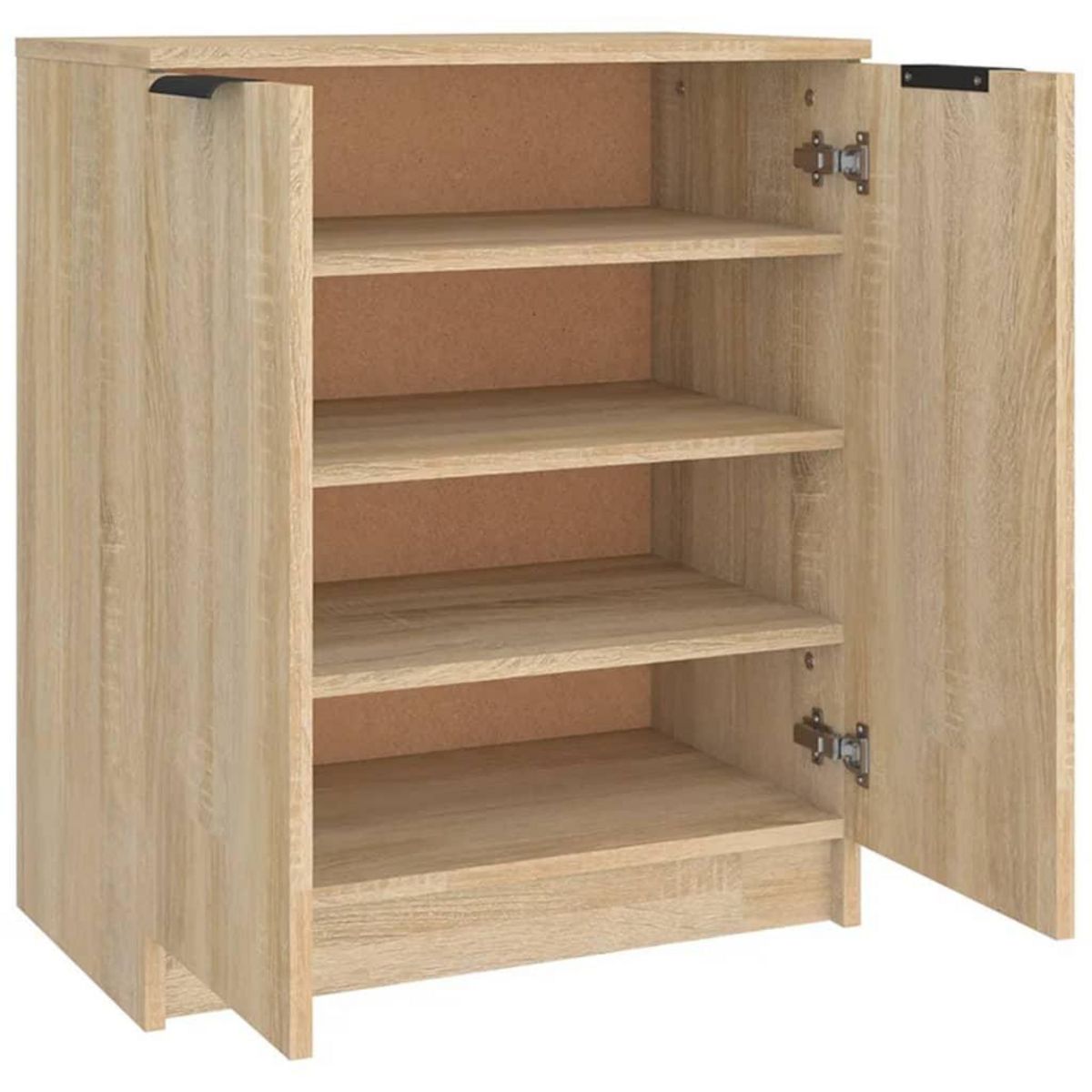 VIDAXL Armoire a chaussures Chene Sonoma 59x35x70 cm Bois d'ingenierie