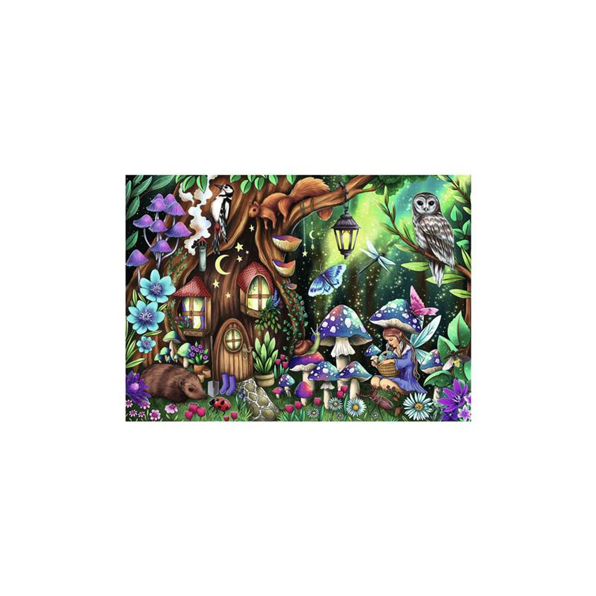 Voir la diapositive 2 : RAVENSBURGER Ravensburger - Jigsaw puzzle Im Feenland, 1000 pcs. 12000786 9