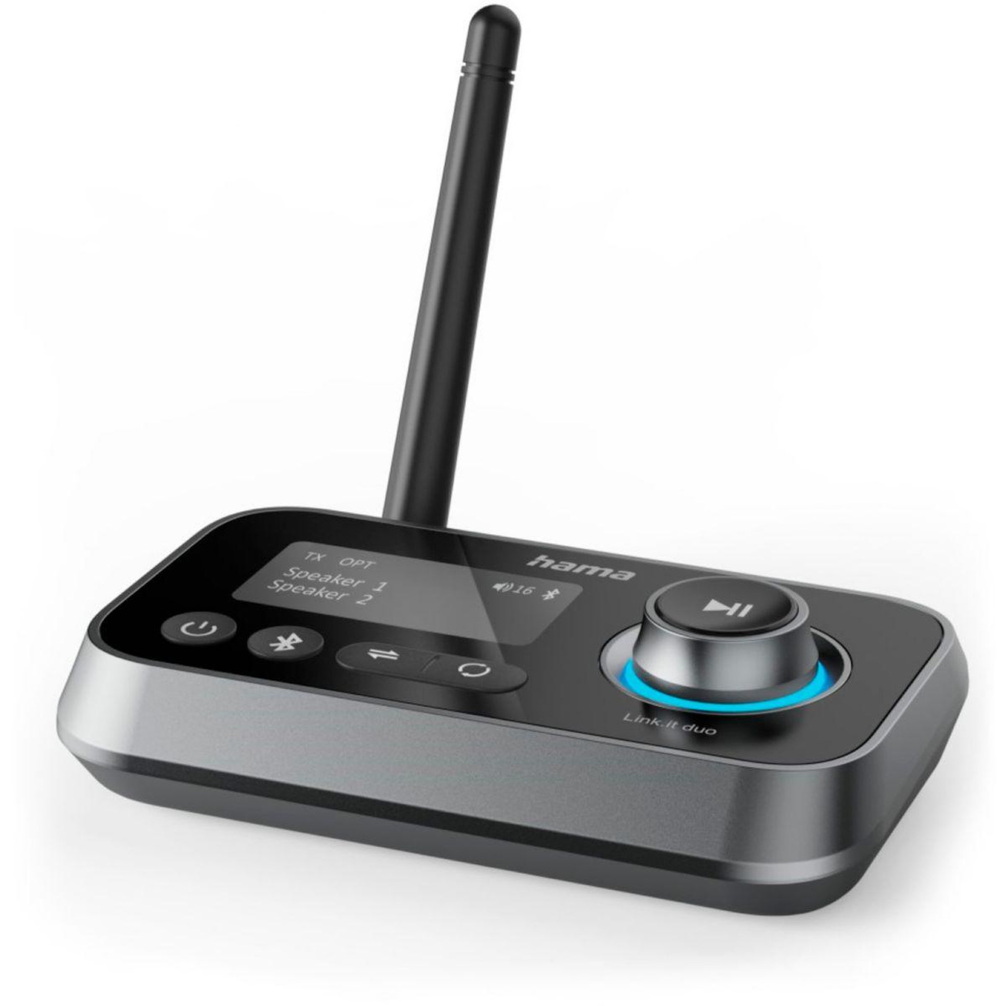 Voir la diapositive 2 : Hama Adaptateur bluetooth recepteur bluetooth link.it duo